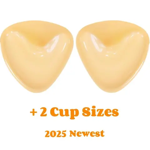 Push Up Sticky Inserts - Ultra Lift Double SideAdhesive Bra Pads for Women SnowyReusableInstant Boost Enhancers for Swimsuits SportsBra8 Daily Wear summer bralette