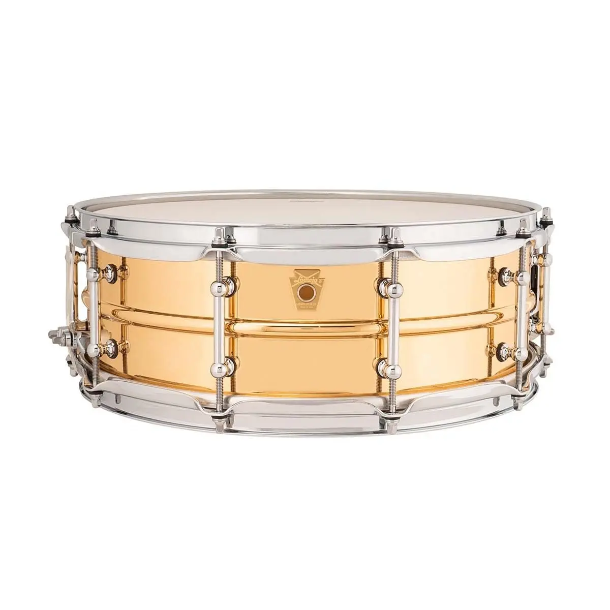 Ludwig Smooth Bronze Snare Drum - 5 x 14-inch - Polished (LB550T)