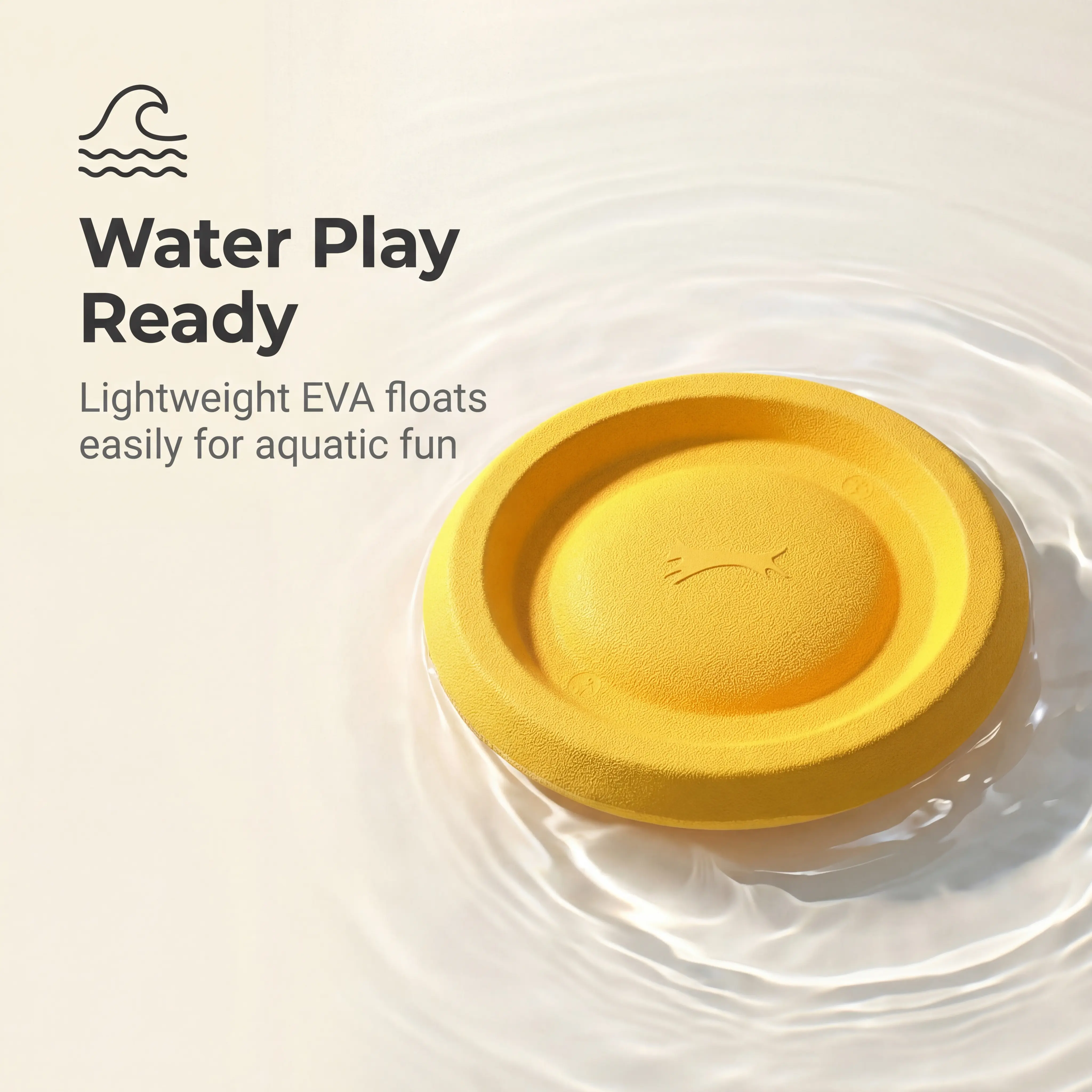EVA Dog Chew Toy Set - Includes Frisbee, Tug Ring, Pull Ball - for Dog Training