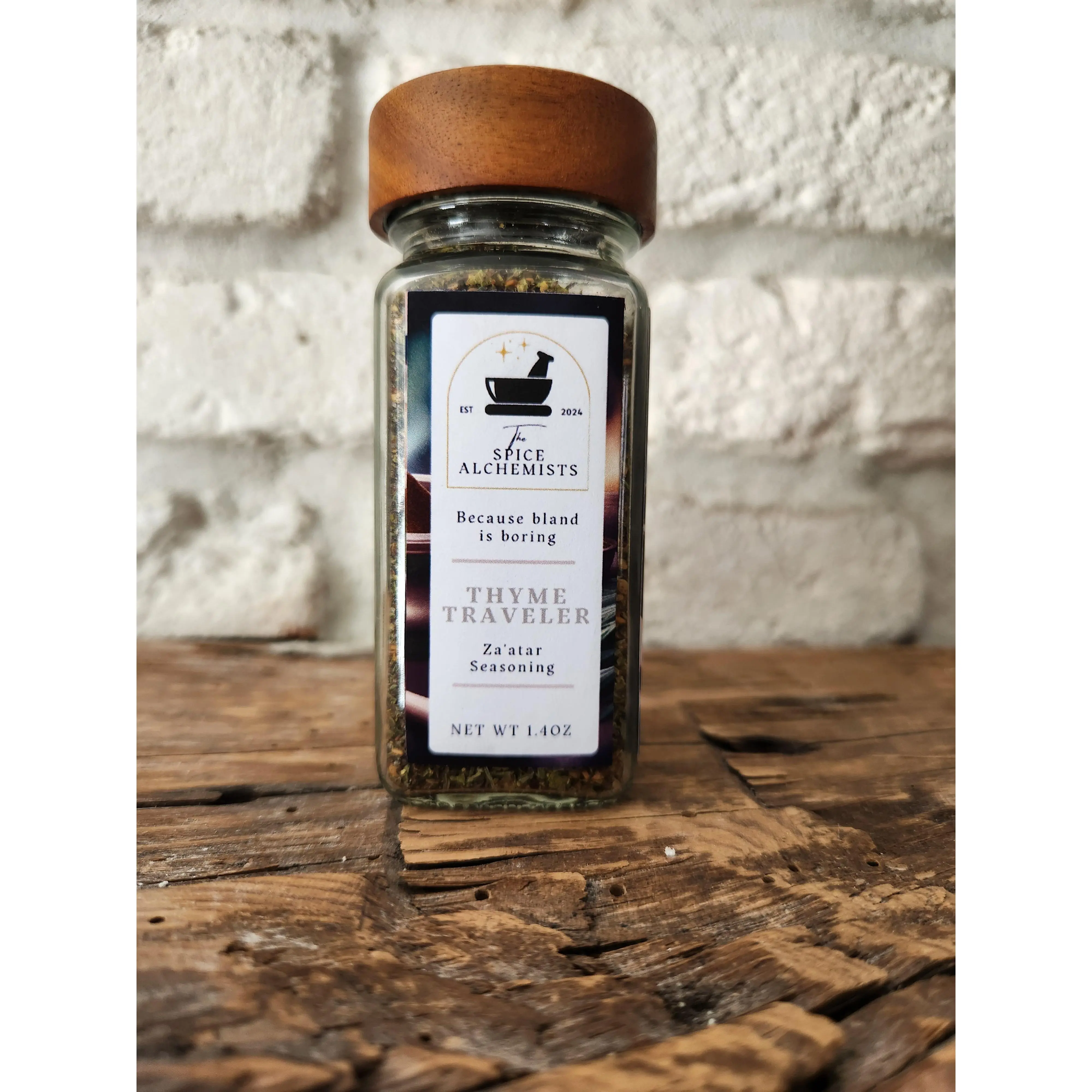 Thyme Traveler - Za'atar Seasoning - 1.4 OZ Jar