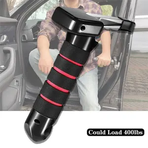 Car Door Handle, Ideal for Assisting Seniors Getting In and Out, Multifunctional Safety Hammer with Seat Belt Cutter, Emergency Escape