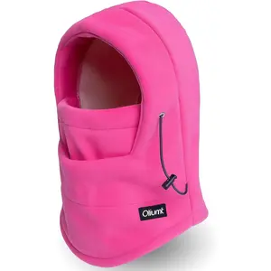 Kids Heavyweight Fleece Balaclava Ski Mask Windproof Face Cover Warmer Winter Hat for Cold Weather for Boys Girls