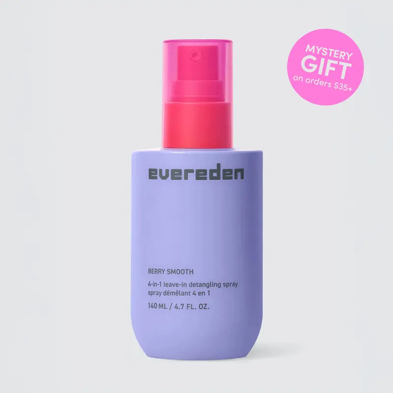 Evereden – Berry Smooth 4-in-1 Detangling Spray | Kids Leave-In Hair Mist | For Ages 3+