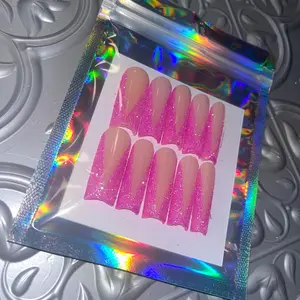 V FRENCH PINK SUGAR PRESS ON NAILS