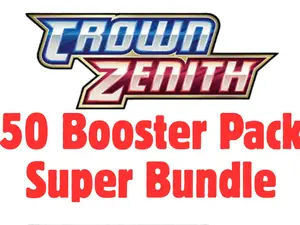 POKEMON CROWN ZENITH 50 PACK SUPER BUNDLE