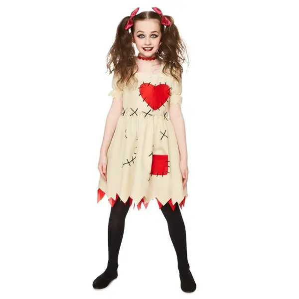 Girl's Voodoo Doll Costume
