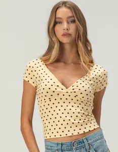 TILLYS Womens Surplice Tee