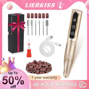 Nail Drill Cordless Professional E Filer for Nails 32000RPM Electric Nail Drill Kit Nail Drill Professional Wireless Nail File Drill Electric Nail File Rechargeable for Acrylic Gel Nails