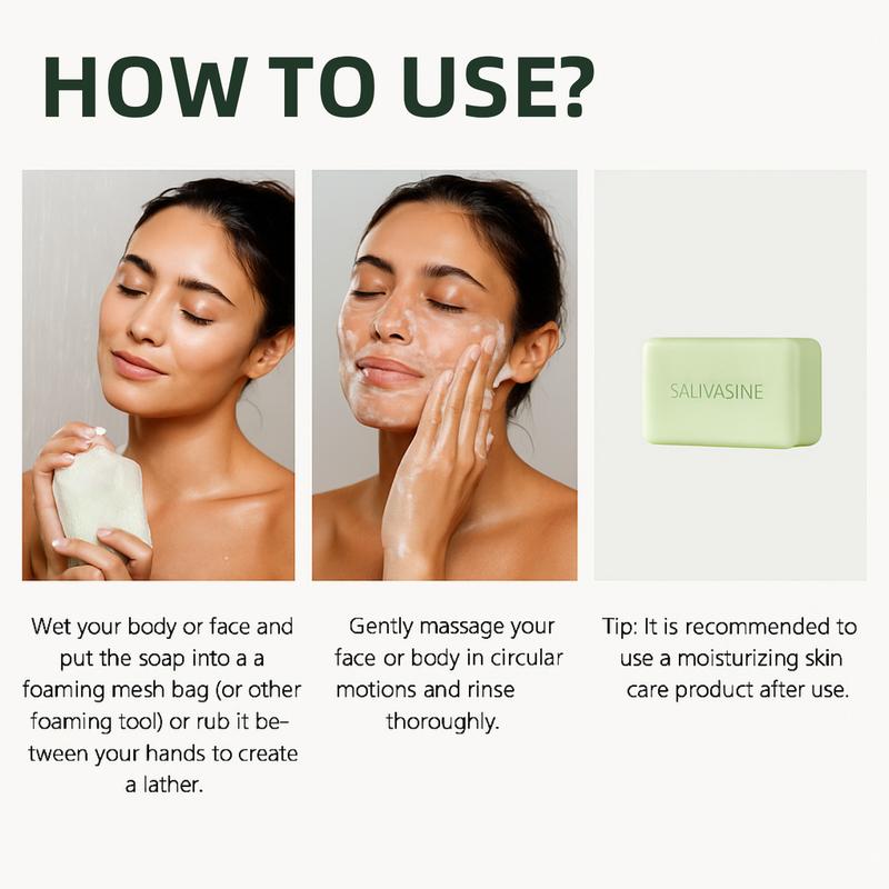 Tea Tree Oil Soap, Tea Tree Relief Soap Bar, with Tea Tree Oil & Coconut Oil & Witch Hazel, Deep Pore Cleansing, Natural Herbal Foot Soaps Bar for Men & Women