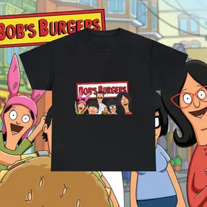 Bob's Burgers Characters Shirt, Belcher Family Unisex Shirt, Cartoon Culinary Humor Tee, Bob's Burgers Merch, Gift For Cartoon Fan