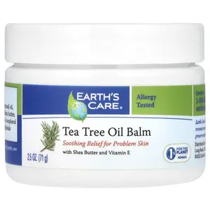 Earth's Care Tea Tree Oil Balm, 2.5 oz (71 g)