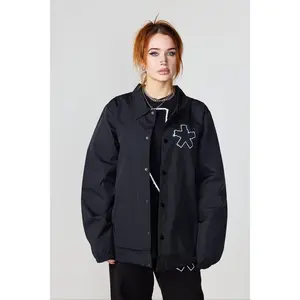 THE 'CHALK OUTLINE' COACHES JACKET