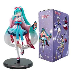 1PC 25cm/9.84inch Hatsune Miku Neo Tokyo Serie Anime Figure Kawaii Miku Action Figure PVC Adult Collection Model Doll Toys Gift