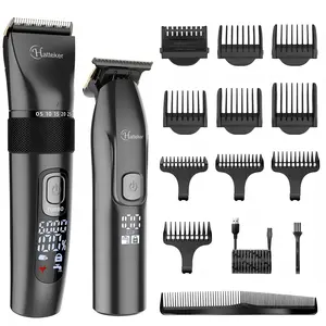 Professional T-Blade Electric Shaver & Trimmer for Men, Rechargeable Grooming Tool with Built-In Battery, USB Charging Travel Shaver, Ideal Gift for Him