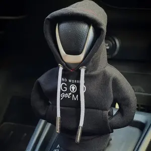 Jdm Car Interior Gear Shift Knob Cover, God Style Dustproof Protector, Small Sweatshirt Design, Automotive Accessories, Automatic Shift Knob