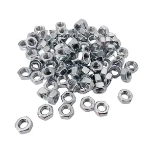 500 count M3-0.5 Hex Nuts, Stainless Steel 201 Metric Coarse Thread Hexagon Nut, DIN934, Class 4.8 Screw Bolt Fasteners, Hardware Lock Nut