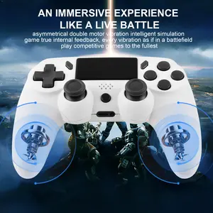 Wireless Gamepad With 6-axis Gyroscope PC Joystick touchpad Dual Vibration For PS4 PS3 PC Multi-function Controller