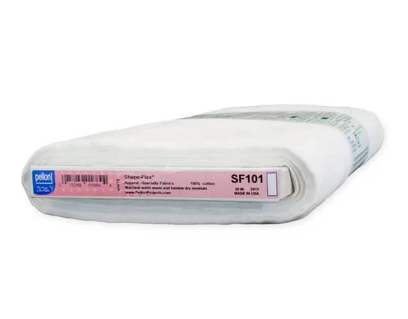 Pellon SF101 Fabric Interfacing, White 20" x 10 Yards by the Bolt