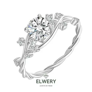 【R-007 | Love of Thorns】Synthetic Moissanite Rings Jewelry