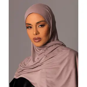Premium Jersey Hijab – Dusky Orchid
