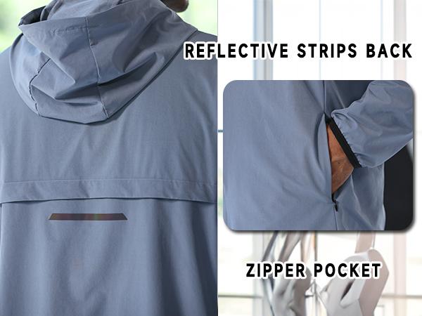 RPOVIG Men's Tracksuit Sweatsuits 3 Piece Windproof Jacket Long-Sleeve T-Shirts Pants Athletic Hiking Camping Jogger Outfits