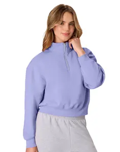 Hanes EcoSmart Women’s Fleece Quarter-Zip Pullover