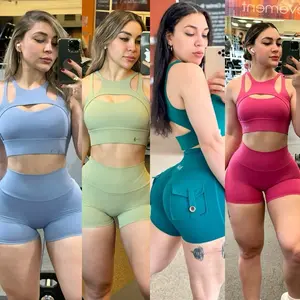 Active shorts pockets sets
