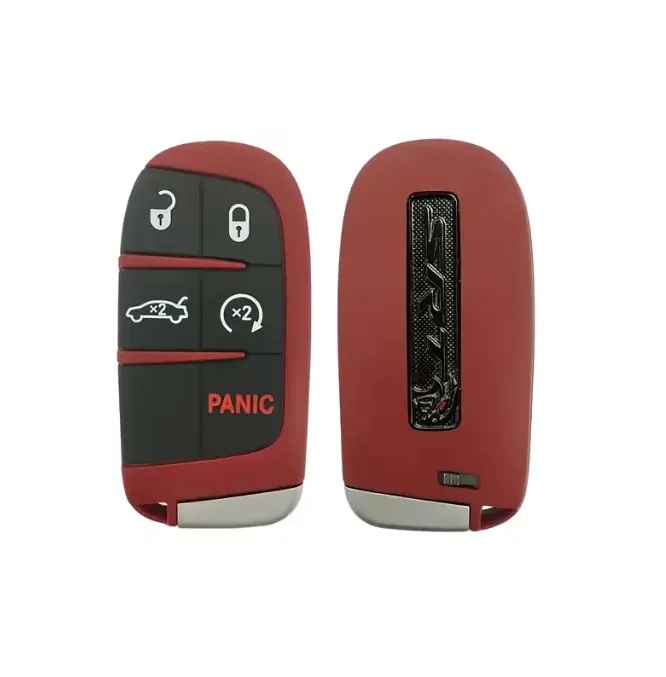 Premium Car Key Cover & Key Fob Protector for Dodge Challenger, Charger, SRT Hellcat, 392 Daytona & Ford Mustang Shelby Cobra - Protective Case Shell, Car Key Covers