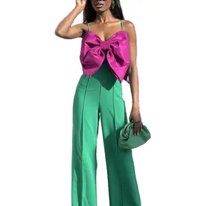 Jumpsuit Womenswear Overalls Lady Purple Women