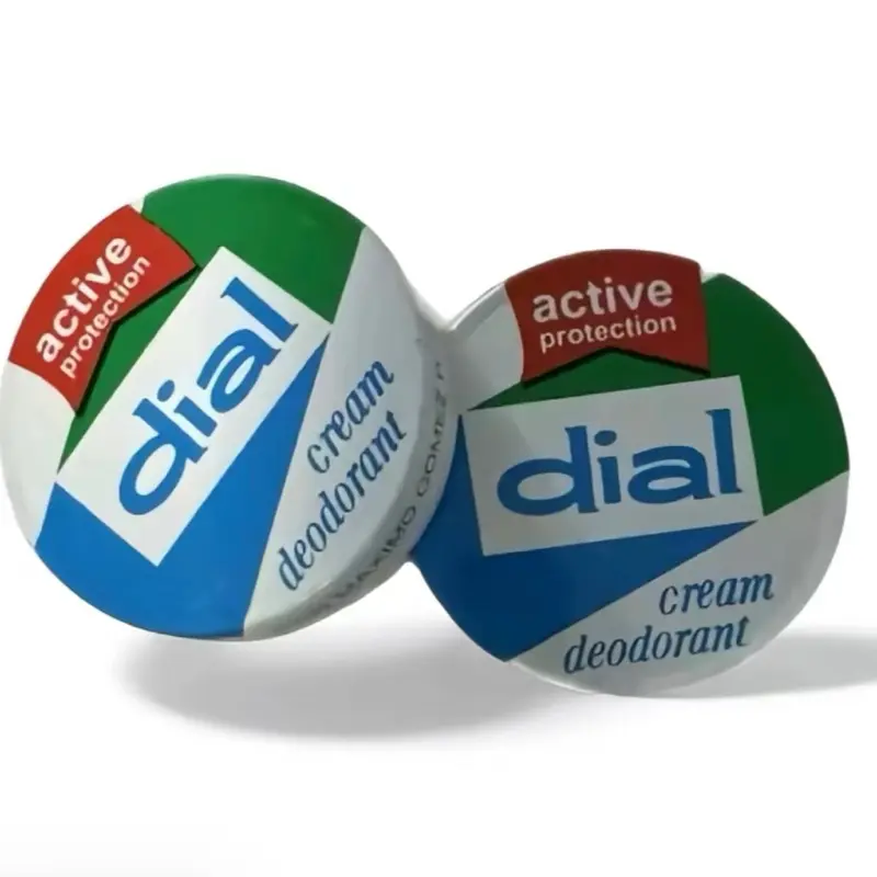 2-pcs Dial Cream Deodorant with Active Protection for Long-Lasting Freshness and Odor Control Body Care Daily