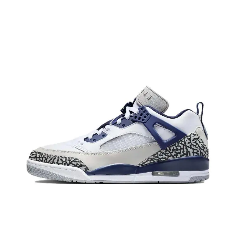 Jordan Spizike Low White Neutral Grey Anthracite Midnight Navy Men's FQ1759-140 New