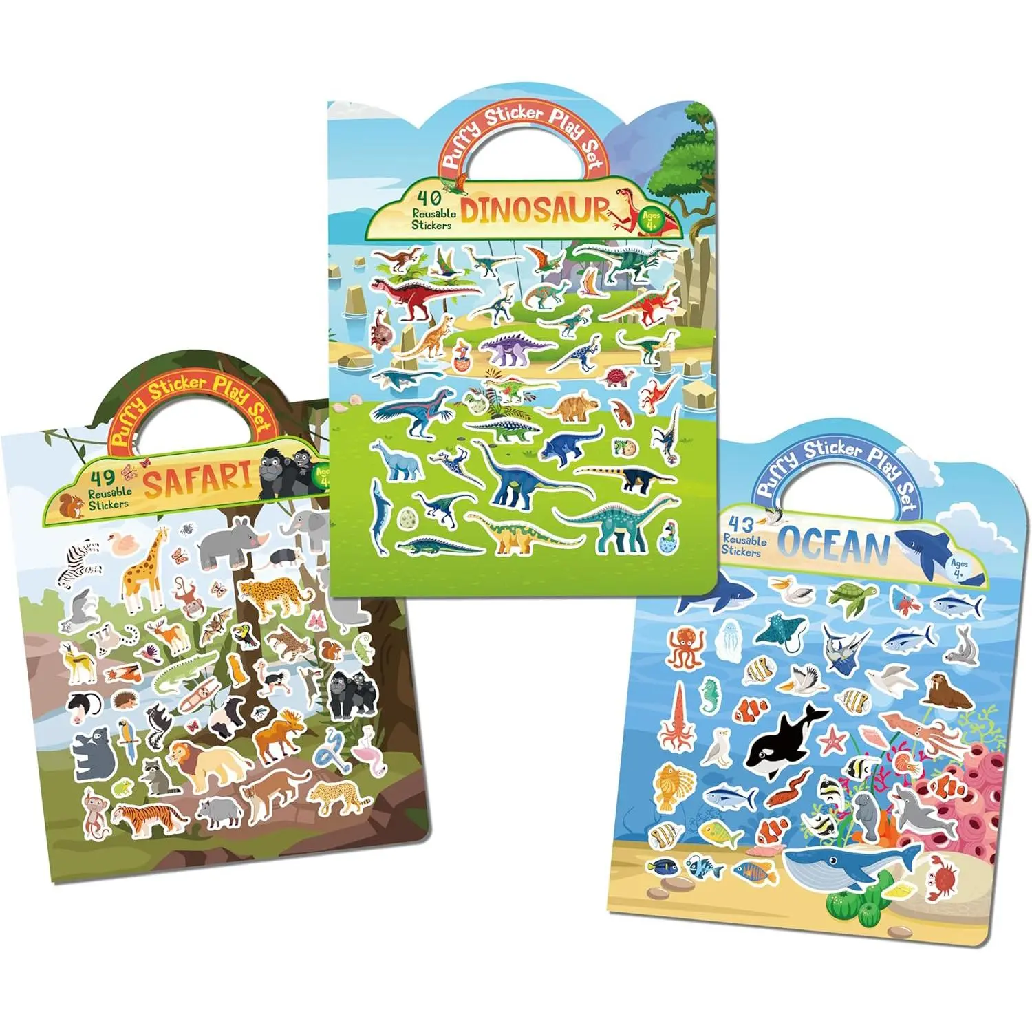 Ocean, Safari &  Dinosaur 