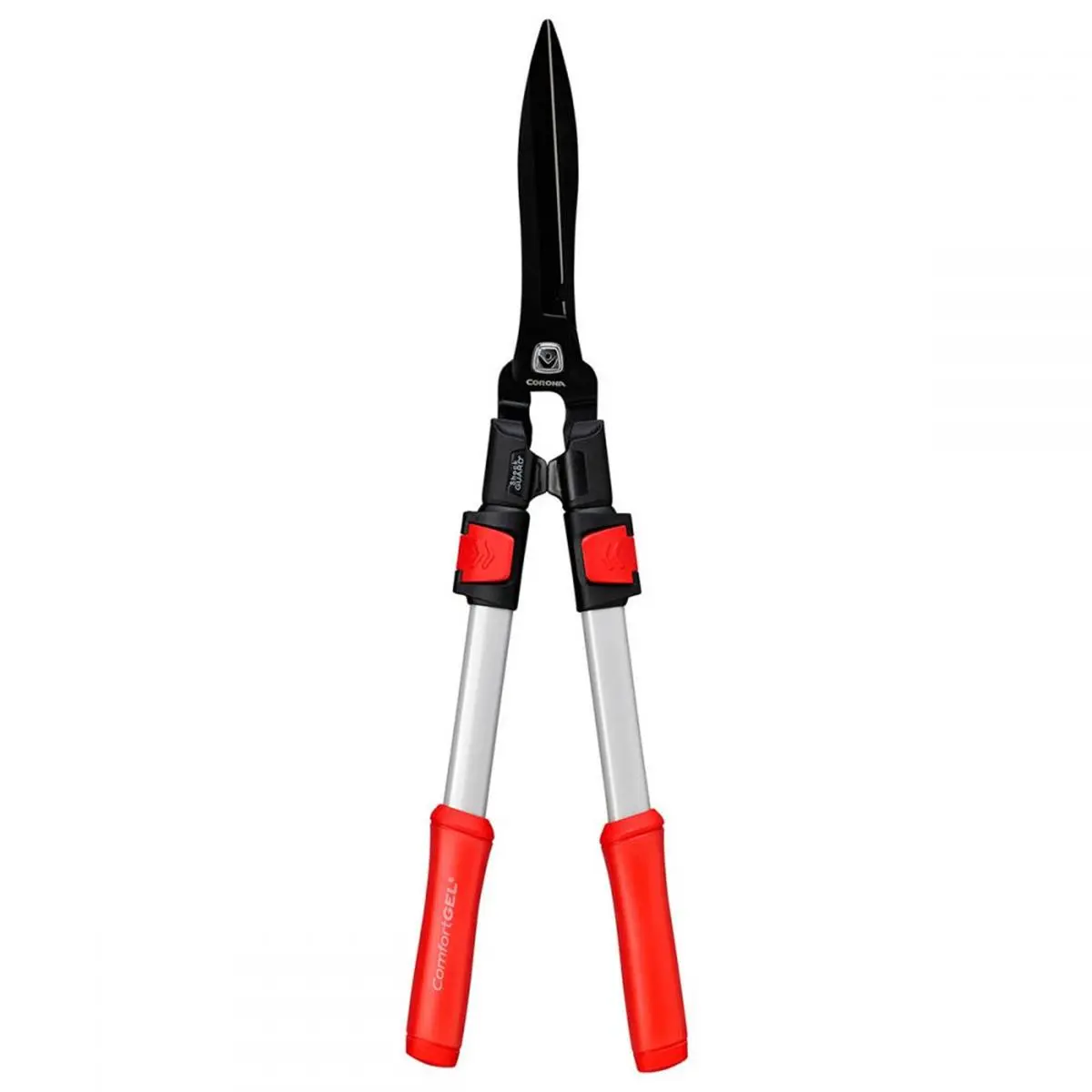 212 MAIN Extendable Heavy-Duty Metal Blade Garden Shears with Metal Handle, Corona Clipper 7431323 Model, Portable Shrubbery Trimmer for Outdoor Garden Maintenance
