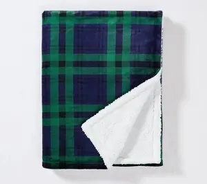 Truly Soft Cuddle Warmth Tartan Plaid 50x60 Throw