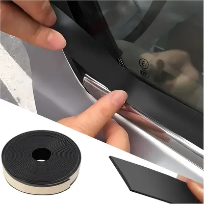 Car Door Rubber Seals Weatherstripping For Vehicles In Black - Foto 5