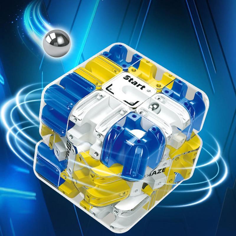 3D Ball Maze Cube Puzzle: Educational Logic Toy for Kids, Parent-Child Battle Game & Logical Thinking Stress Relief Tool