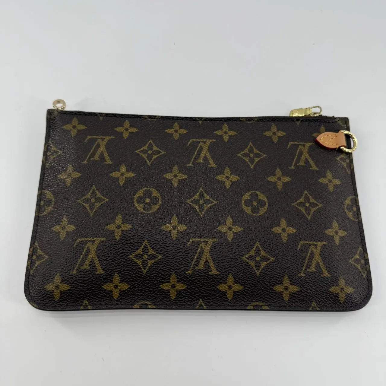 Pre-owned Louis Vuitton Neverfull Monogram Pouch
