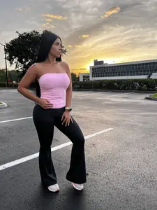 Joa Giraldo Panther Sculpt Flare Pants