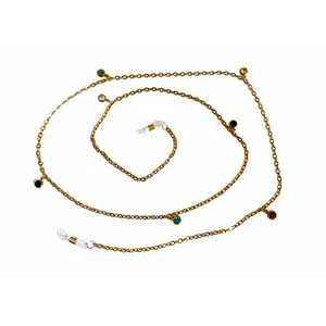 Gold Rainbow Baby Sunglasses Chain