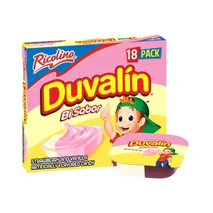 Ricolino Duvalin Bi Sabor Strawberry and Vanilla Creamy Candy!