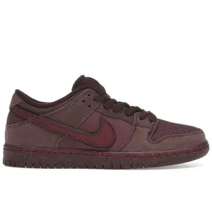 Nike Men's SB Dunk Low City of Love Burgundy Crush Skateboarding Shoes, from StockX