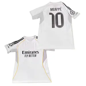 2025 2026 Home Mbappé No. 10 Short-Sleeve Soccer Jersey