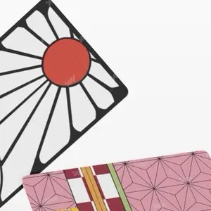 Demons and Slayers Themed Stickers. The Ultimate Rectangle Sticker for Anywhere & Anything | Waterproof Vinyl | Clean Minimal Tech Aesthetic | Perfect for Laptops, Phones & Everyday Use