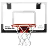 SKLZ Pro Mini Basketball Hoop Set, Indoor Ball Sports Equipment with Padded Door Mounts, Spring-Bend Rim, Shatterproof Backboards, 5" Ball, Pump & Play Set, Room-Ready Hoop