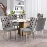 Grey-silver Plated Leg