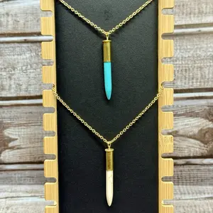 22 Cal Spike Necklace