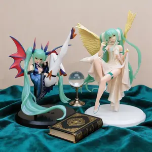 Angel & Demon Anime Figure Statue Model, Bookshelf Decoration, Car Ornament, Collectible Role Play Toy, Home Office Decor, Ideal Gift