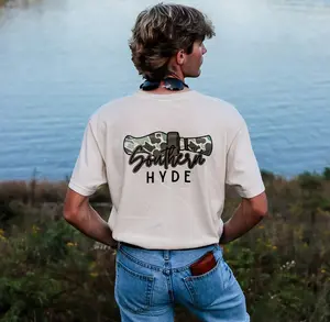 Youth & Adult Duck Call Logo  Short Sleeve Shirt, Trending Shirt, Southern Hyde Clothing, Family Matching Tee, Casual Cotton Tee, Birthday gift