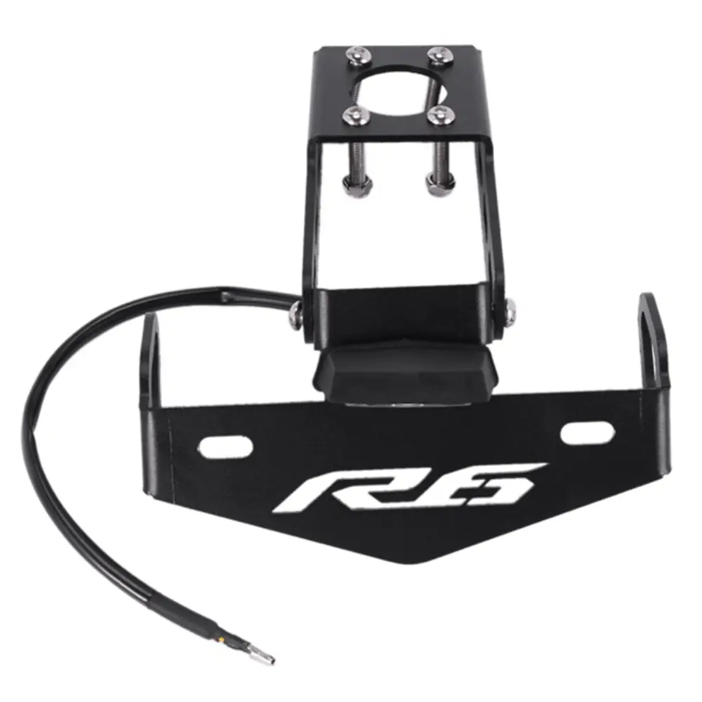 Motorcycle License Plate Holder with LED for Yamaha R6 YZFR6 YZF R6 YZF-R6 2006-2016
