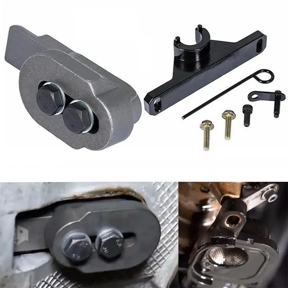 2801 Flywheel Holder Flex Plate Lock Tool + 7676 Oil Seal Repair Kit Set with Screws for BMW N20 N26 Engines, Automotive Engine & Transmission Repair Tools, Includes Screws, N20 Engines
